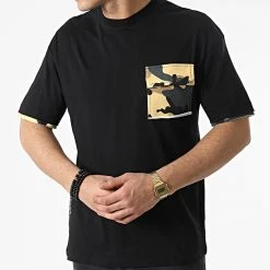 Bon marché 🌟 Tee Shirt Poche Camouflage G22-630 Noir Vert Kaki de Classic Series 🛒 -Classic Series Soldes classic series 304660 G22 630 SIYAH HAKI 20220222T153414 03