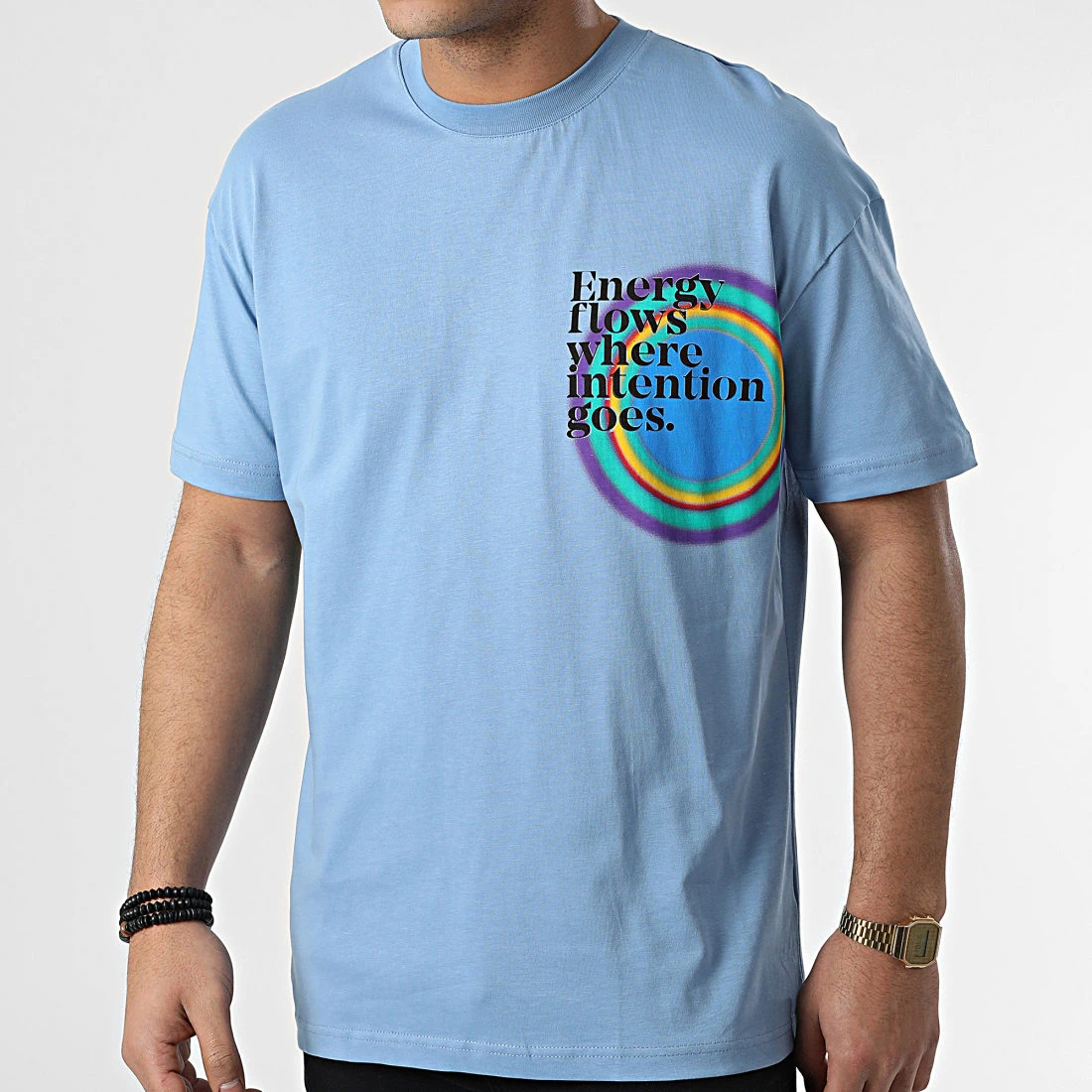 Sortie ✔️ Tee Shirt G22-563 Bleu Ciel de Classic Series 🤩 3 Sortie ✔️ Tee Shirt G22-563 Bleu Ciel de Classic Series 🤩