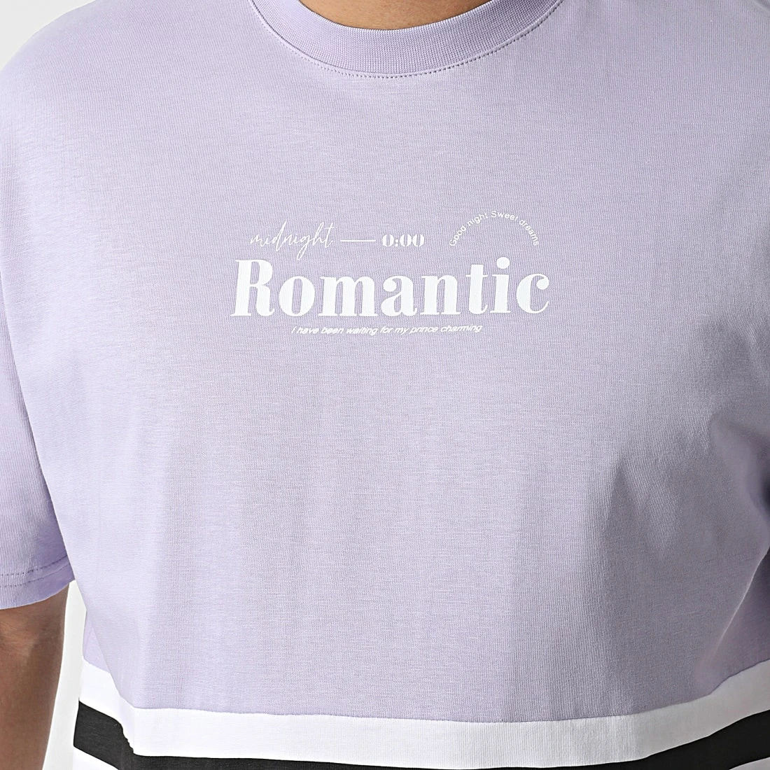 Meilleure affaire 👏 Tee Shirt G22-572 Lavande Blanc de Classic Series 🎁 4 Meilleure affaire 👏 Tee Shirt G22-572 Lavande Blanc de Classic Series 🎁 – Image 2