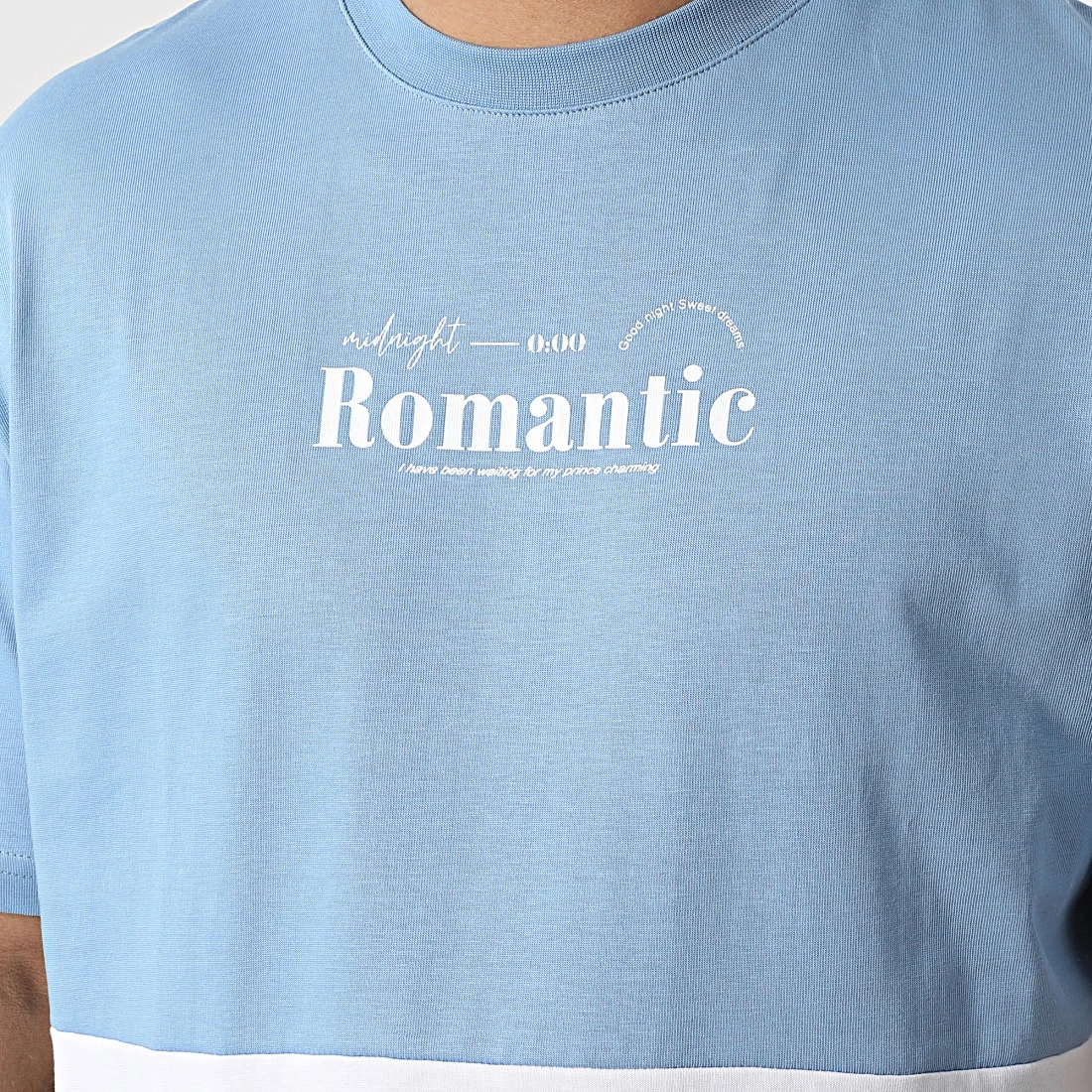 Coupon ⭐ Tee 💯 Shirt G22-572 Bleu Clair Blanc de Classic Series ⭐ 4 Coupon ⭐ Tee 💯 Shirt G22-572 Bleu Clair Blanc de Classic Series ⭐ – Image 2