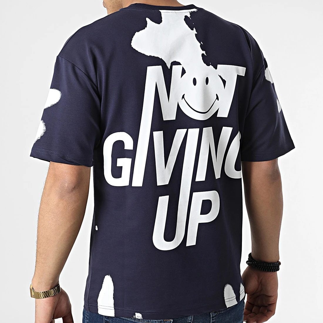 Promo 💯 Tee Shirt G22-618 Bleu Marine de Classic Series 🔔 6 Promo 💯 Tee Shirt G22-618 Bleu Marine de Classic Series 🔔 – Image 4