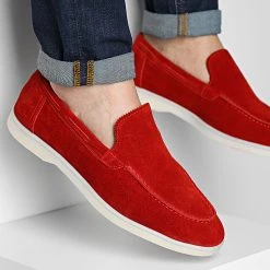 Grosses soldes 🎁 Mocassins 800 Rouge de Classic Series ❤️