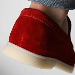 Grosses soldes 🎁 Mocassins 800 Rouge de Classic Series ❤️ -Classic Series Soldes classic series 306841 800 KIRMIZI SUET 20220308T153125 04