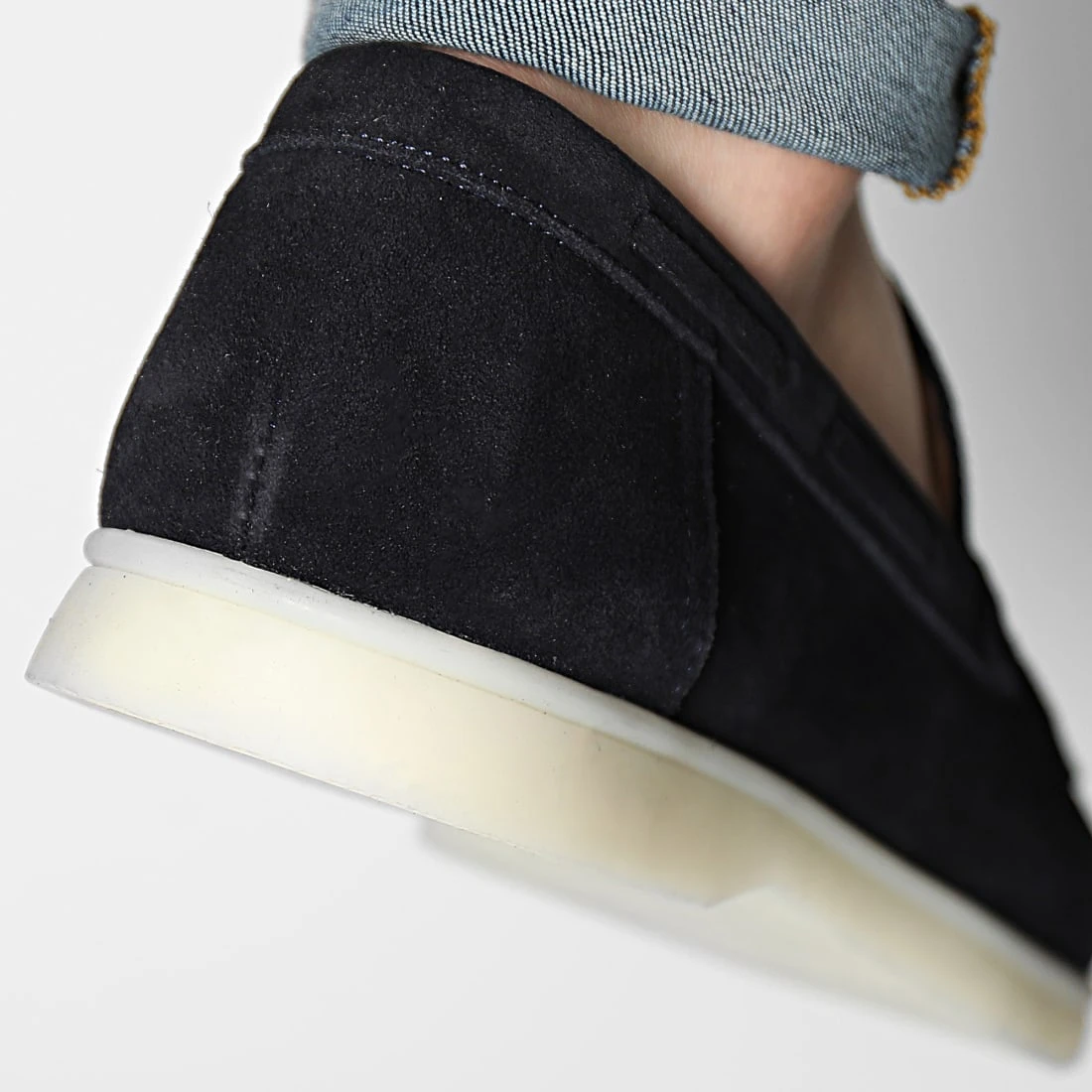 Offres 🌟 Mocassins Cuir 800 Bleu Marine de Classic Series 🎉 6 Offres 🌟 Mocassins Cuir 800 Bleu Marine de Classic Series 🎉 – Image 4