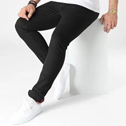 Nouveau ❤️ Jean Slim 7847 Noir de Classic Series 😀 -Classic Series Soldes classic series 307016 7847 SIYAH 20220304T160659 03