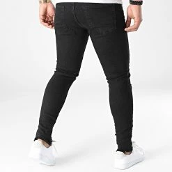 Bon marché ⭐ Jean Skinny DHZ-3603 Noir de Classic Series 🎉 -Classic Series Soldes classic series 307032 DHZ 3603 1 SIYAH DENIM 20220304T160816 04