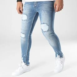 Vente flash 🧨 Jean Skinny DHZ-3748 Bleu Denim de Classic Series 🧨