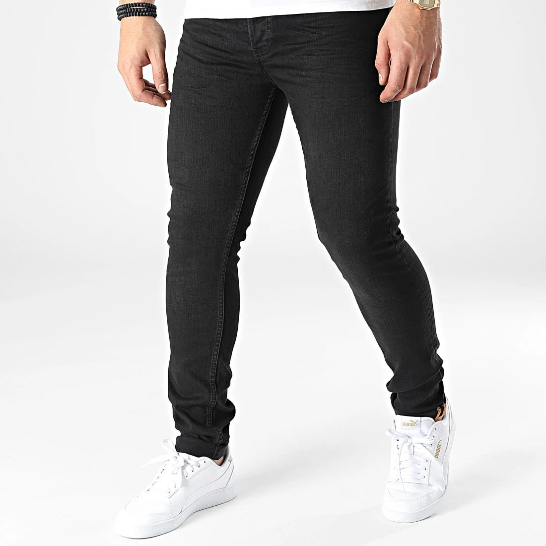 Remise 🔥 Jean Slim 7802 Noir de Classic Series 😍 3 Remise 🔥 Jean Slim 7802 Noir de Classic Series 😍