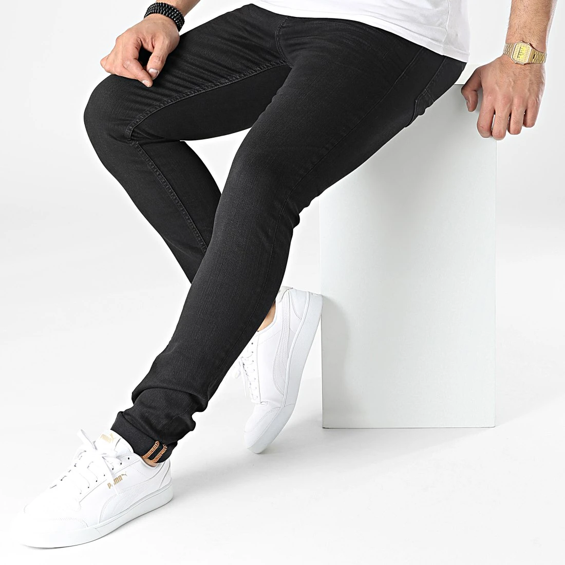 Remise 🔥 Jean Slim 7802 Noir de Classic Series 😍 5 Remise 🔥 Jean Slim 7802 Noir de Classic Series 😍 – Image 3