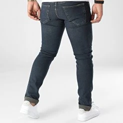 Remise 🤩 Jean Slim 7823 Bleu Denim de Classic Series 💯 -Classic Series Soldes classic series 307058 7823 HAKI 20220304T160831 04