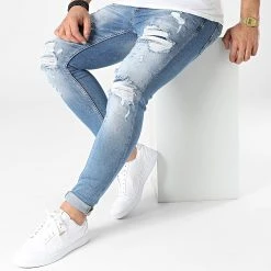 Budget ⭐ Jean Skinny DHZ-3753 Bleu Denim de Classic Series ⌛ -Classic Series Soldes classic series 307115 DHZ 3753 O MAVI 20220304T151928 03