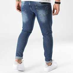 Promo ✔️ Jean Slim DHZ-3580 Bleu Denim de Classic Series 👏 -Classic Series Soldes classic series 307119 DHZ 3580 O MAVI 20220304T151941 04
