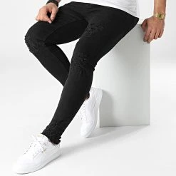 Offres 🧨 Jean Skinny DHZ-3605 Noir de Classic Series 🧨 -Classic Series Soldes classic series 307124 DHZ 3605 1 SIYAH DENIM 20220304T152107 03