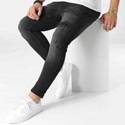 Meilleure vente 🌟 Jean Skinny DHZ-3665 Noir de Classic Series ✨ -Classic Series Soldes classic series 307127 DHZ 3665 1 SIYAH 20220304T151816 03