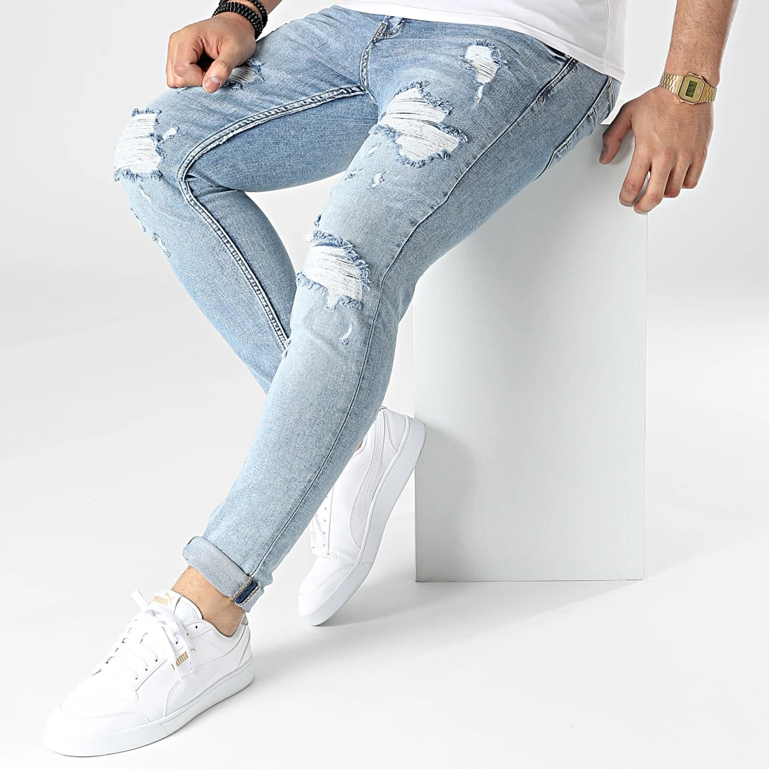 Sortie 🥰 Jean Skinny DHZ-3753 Bleu Wash de Classic Series 👏 4 Sortie 🥰 Jean Skinny DHZ-3753 Bleu Wash de Classic Series 👏 – Image 2