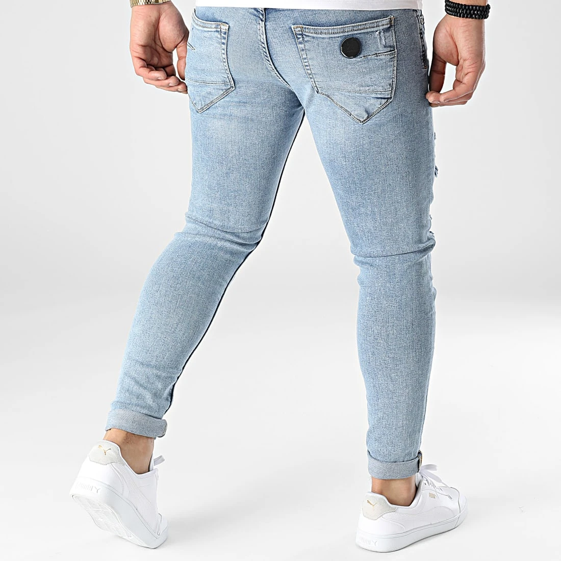 Sortie 🥰 Jean Skinny DHZ-3753 Bleu Wash de Classic Series 👏 6 Sortie 🥰 Jean Skinny DHZ-3753 Bleu Wash de Classic Series 👏 – Image 4