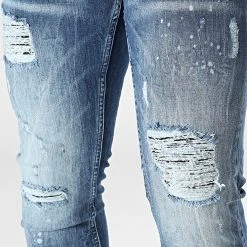 Le moins cher 🌟 Jean Slim DHZ-3699 Bleu Denim de Classic Series ⌛ -Classic Series Soldes classic series 307136 DHZ 3699 K MAVI 20220304T155929 03