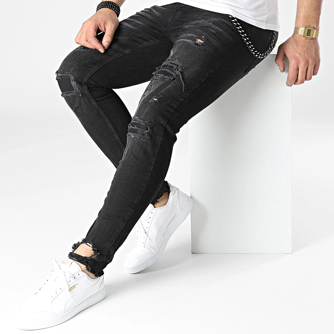 Tout neuf 🧨 Jean Skinny 4023 Noir de Classic Series ✨ 4 Tout neuf 🧨 Jean Skinny 4023 Noir de Classic Series ✨ – Image 2