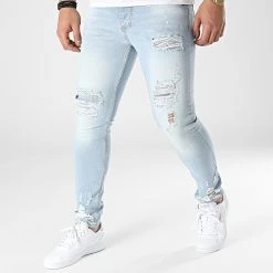 Vente flash 😀 Jean Skinny DHZ-36665 Bleu Wash de Classic Series 👍