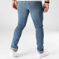 Vente flash 😉 Jean Slim 7804 Bleu Denim de Classic Series 😉 -Classic Series Soldes classic series 307212 7804 BLUE 20220304T161040 04