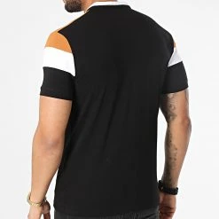 De gros 🌟 Polo Manches Courtes Tricolore 20457 Noir de Classic Series ⌛ -Classic Series Soldes classic series 307281 20457 BLACK 20220304T143401 04