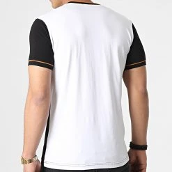 Promo 🔥 Tee Shirt 20219 Noir Blanc de Classic Series 🧨 -Classic Series Soldes classic series 307323 20219 BLACK 20220304T145233 04