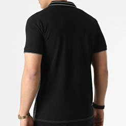 Coupon 😉 Polo Manches Courtes 20237 Noir Gris Anthracite Chiné de Classic Series 💯 -Classic Series Soldes classic series 307336 20237 BLACK 20220304T145929 04