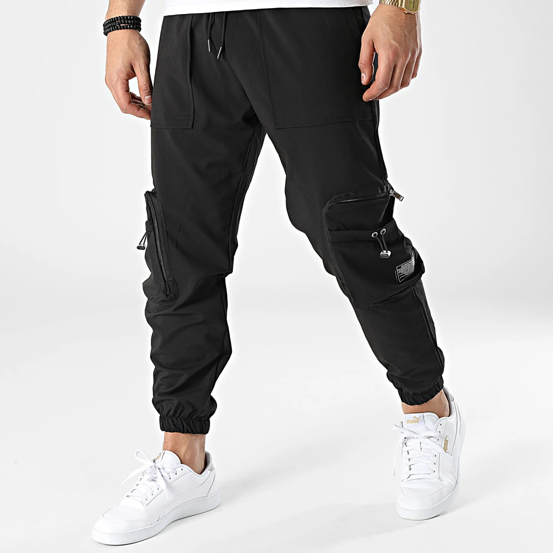 Promo 🎁 Jogger Pant G22-639 Noir de Classic Series 🎁 3 Promo 🎁 Jogger Pant G22-639 Noir de Classic Series 🎁
