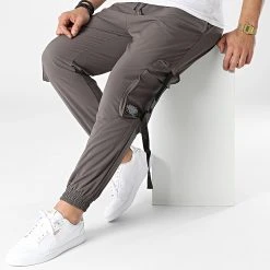Acheter ✨ Pantalon Cargo G22-638 Gris Anthracite de Classic Series 🔔 -Classic Series Soldes classic series 307390 G22 638 GRI 20220304T151801 03