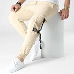Grosses soldes ✨ Pantalon Cargo G22-638 Beige de Classic Series 🌟 -Classic Series Soldes classic series 307394 G22 638 BEJ 20220408T113651 04