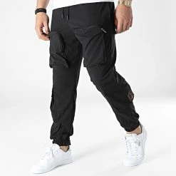 Nouveau 🤩 Pantalon Cargo G22-637 Noir de Classic Series ⭐
