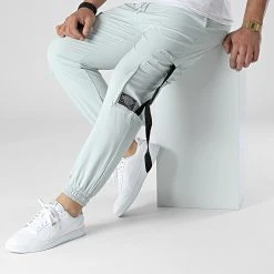 Promo ✔️ Jogger Pant G22-638 Vert Menthe de Classic Series 🧨 -Classic Series Soldes classic series 307413 G22 638 MINT 20220307T155309 03