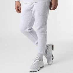 Acheter 💯 Ensemble De Survetement F22-901 Gris Chiné de Classic Series 🔥 -Classic Series Soldes classic series 307431 F22 901 GRI MELANJ 20220308T134551 04