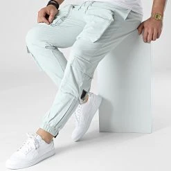 Meilleure vente 🎁 Jogger Pant G22-637 Vert Menthe de Classic Series ❤️ -Classic Series Soldes classic series 307442 G22 637 MINT 20220307T155254 03