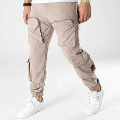 Budget 🎉 Jogger Pant G22-637 Taupe de Classic Series ⭐