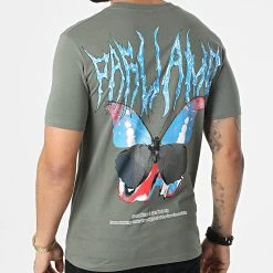 Bon marché ❤️ Tee 🔥 Shirt G22-641 Vert Kaki de Classic Series ⌛ -Classic Series Soldes classic series 308336 G22 641 HAKI 20220310T143308 04