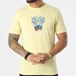 Coupon ❤️ Tee 🧨 Shirt G22-641 Jaune de Classic Series ✨ -Classic Series Soldes classic series 308338 G22 641 SARI 20220310T143110 03