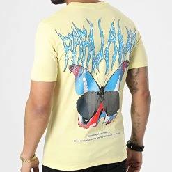 Coupon ❤️ Tee 🧨 Shirt G22-641 Jaune de Classic Series ✨ -Classic Series Soldes classic series 308338 G22 641 SARI 20220310T143111 04