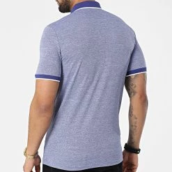 Grosses soldes 🎉 Polo A Manches Courtes 1713 Bleu Chiné de Classic Series ⭐ -Classic Series Soldes classic series 309233 ERS 1713 LACIVERT 20220317T154804 04