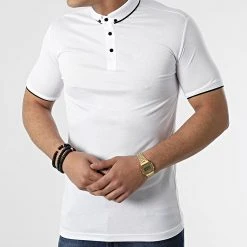 Meilleure affaire 🧨 Polo A Manches Courtes 1723 Blanc de Classic Series 🔥 -Classic Series Soldes classic series 309260 ERS 1723 BEYAZ 20220408T110604 03