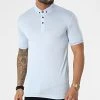 De gros 💯 Polo A Manches Courtes 1723 Bleu Clair de Classic Series 🔔