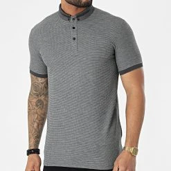 Top 10 🔥 Polo A Manches Courtes 1070 Gris Anthracite de Classic Series ✨