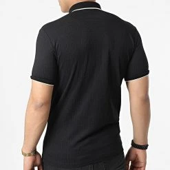 Grosses soldes 🔥 Polo A Manches Courtes 1745 Noir de Classic Series 👍 -Classic Series Soldes classic series 309288 ERS 1745 SIYAH 20220318T160309 04