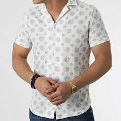 Offres ❤️ Chemise A Manches Courtes 1668 Beige Clair de Classic Series 💯 -Classic Series Soldes classic series 309290 ERS 1668 BEJ EKRU 20220408T110713 03