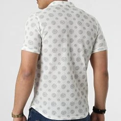 Offres ❤️ Chemise A Manches Courtes 1668 Beige Clair de Classic Series 💯 -Classic Series Soldes classic series 309290 ERS 1668 BEJ EKRU 20220408T110714 04