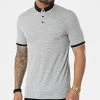 Nouveau ⌛ Polo A Manches Courtes 1713 Gris Chiné de Classic Series ✔️ -Classic Series Soldes classic series 309295 ERS 1713 SIYAH 20220317T153510 01