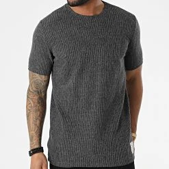 Vente flash 🤩 Tee Shirt 1258 Gris Anthracite Chiné de Classic Series 😉 -Classic Series Soldes classic series 309319 ERS 1258 ANTRASIT 20220317T154315 03
