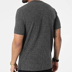 Vente flash 🤩 Tee Shirt 1258 Gris Anthracite Chiné de Classic Series 😉 -Classic Series Soldes classic series 309319 ERS 1258 ANTRASIT 20220317T154317 04