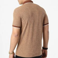 Tout neuf 🎁 Polo A Manches Courtes 1246 Camel de Classic Series 🛒 -Classic Series Soldes classic series 309346 ERS 1246 TABAC 20220408T121958 04