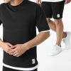 Offres 👍 Ensemble Tee Shirt Et Short Jogging 1253 Noir de Classic Series 🔥 -Classic Series Soldes classic series 309348 ERS 1253 SIYAH 20220318T162158 01
